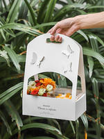 IMEE luxe fantaisie fleur et gâteau fourre-tout gâteau papier panier papillon fleur emballage cadeau sac boîte pour la saint-valentin