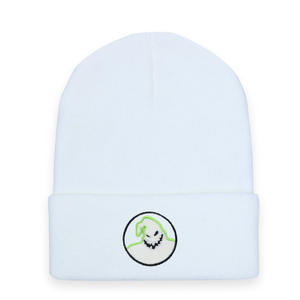 Oogie Boogie 3D bordado sombrero de punto gorra Otoño Invierno esquí Halloween disfraz accesorio Navidad noche grito fantasma sombrero - Product Image 4