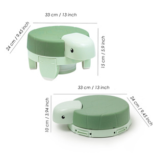 Siège de toilette pour bébé motif dessin animé, siège de propreté sûr pour filles et garçons, coussin de toilette pour l'apprentissage de la propreté, idéal pour les voyages en extérieur - Product Image 3