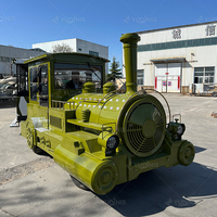 Parc de jeux pour enfants et adultes, parcours touristique électrique, train sans piste, à vendre