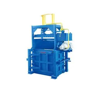 Vertical Hydraulic Waste Paper Used Baler Machine Vertical Corrugated Paper Baler Machine