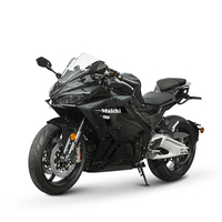 Moto électrique de course 15000W 72V, modèle 2025, vitesse maximale >150 km/h, fournie directement par l'usine