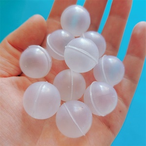 Large size round hollow PP plastic floating ball 20mm 28.575mm roll on bottle