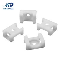 Clips de câble Organisateur de supports HC-1 M4 Noir Attache de câble Base Saddle Type Mount Wire Holder Cable Zip Mount