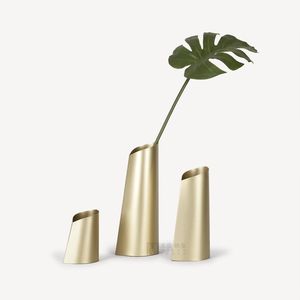 Florero Moderno de Metal para Sala de Estar, Mesa de Comedor, Oficina en Casa y Decoración de Interiores de Lujo - Product Image 2