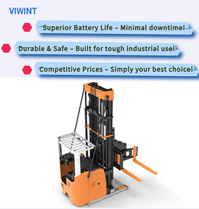 Apilador Eléctrico de Paletas con Altura de Elevación de <span class=keywords><strong>5.5</strong></span> <span class=keywords><strong>m</strong></span>, Modelo CDME15-55S, Dirección de Tres Vías, Montacargas Eléctrico VNA - Product Image 3