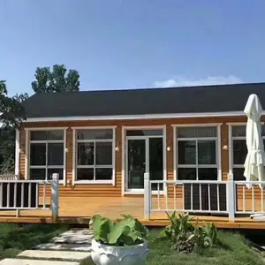 3 chambre minuscule prête à l'emploi de maison préfabriquée maisons modulaires préfabriquées maison de conteneur extensible de 20 pieds et 40 pieds