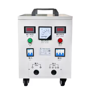 15kVA 220V duy nhất giai đoạn để 380V ba giai đoạn cung cấp điện dây biến áp Điện áp chuyển đổi 3 Pha 4 điện tử LCD hình Xuyến - Product Image 1