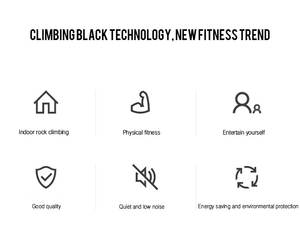 <span class=keywords><strong>2023</strong></span> nouveau Design intérieur électrique Portable escalade Machine meilleure offre sur mur d'escalade sans fin mur <span class=keywords><strong>de</strong></span> course extérieur - Product Image 3