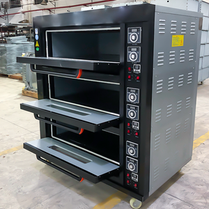 <span class=keywords><strong>Four</strong></span> à pâtisserie commercial pour boulangerie |   <span class=keywords><strong>Four</strong></span> électrique HELAXEN 30 kW, nouveau thermostat réglable, hygiénique, facile à nettoyer, en acier inoxydable - Product Image 4