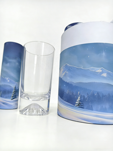 High-quality Cylinder <b>Box</b> for <b>Wine</b> <b>Glass</b> Storage Custom Logo Round Packaging Tube School Season Mountain Cup in <b>Gift</b> <b>Box</b> - Product Image 5