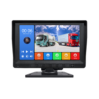 Cámara DVR Profesional para Camiones con Pantalla de 7 Pulgadas, 2 Entradas de Cámara, Visión Nocturna, Grabación en Bucle, Seguimiento en Tiempo Real, Grabador de Conducción