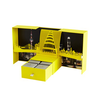 Boîtes à parfum en papier gaufré avec logo personnalisé, boîtes à parfum vides de luxe faites à la main avec fermeture magnétique, emballage cadeau, boîte cadeau