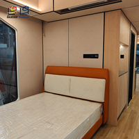 Maison Capsule Intelligente Préfabriquée Moderne Extérieure Apple Cabin 20Ft 40Ft, Bureau Mobile, Maison Capsule avec Cuisine