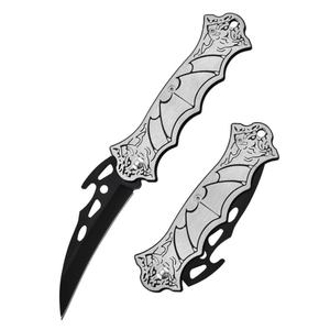 Cuchillo Industrial y de Camping Fanstoon con Hoja de Acero Inoxidable 3CR13, Dureza 53HRC, Punta Trailing, Mango Totalmente de Acero, Personalizable OEM - Product Image 2