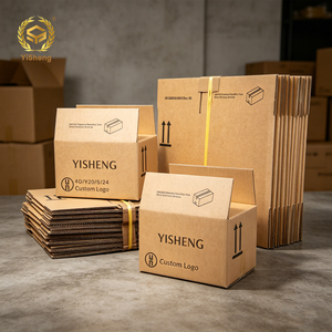 Caja de Cartón Corrugado Reciclable Ecológica, Caja de Envío Duradera Barata al por Mayor, Caja de Embalaje para Exportación con Impresión Personalizada y Tamaño a Medida - Product Image 4