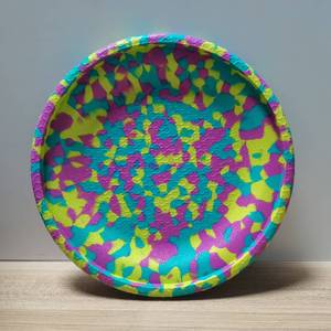 Juguetes Masticables para Mascotas de Espuma EVA Personalizables e Indestructibles de 23 cm, Disco Volador Interactivo Multicolor, Juguetes de Entrenamiento para Perros al Aire Libre - Product Image 3