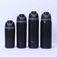 Nouvelle tasse isotherme sportive en acier inoxydable avec couvercle pop-up, pour hommes et femmes, utilisation en voiture/extérieur, couvercle élégant à double ouverture, 900 ml