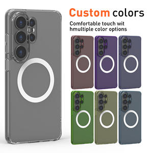 Étui de téléphone portable transparent en TPU PC ultra-fin anti-jaunissement personnalisé pour <span class=keywords><strong>Samsung</strong></span> A55 A35 <span class=keywords><strong>5G</strong></span>, <span class=keywords><strong>coque</strong></span> de protection de logo en cristal - Product Image 2