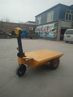 PJ Offre Spéciale chariot à plateau électrique à pousser à la main à trois roues chariot à briques de manipulation