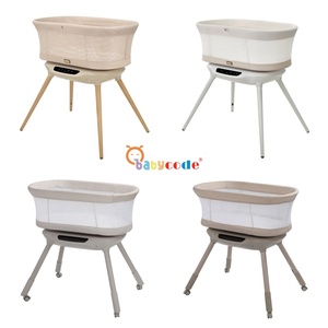 <span class=keywords><strong>Culla</strong></span> <span class=keywords><strong>Elettrica</strong></span> Intelligente con Sensore di Pianto e Timer, Lettino Co-Sleeping per Neonati, <span class=keywords><strong>Culla</strong></span> con Bluetooth - Product Image 5