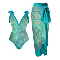 Zy217 Conjunto de Bikini Retro de Dos Piezas con Estampado Personalizado de Alta Calidad, Bikini Sexy para Adolescentes y Mujeres Jóvenes