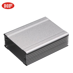Caja de Proyecto de carcasas electrónicas de aluminio extruido de fresado CNC carcasa de caja de conexiones de señal de blindaje dividido PCB personalizada - Product Image 3