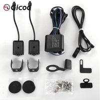 Phare auxiliaire LED Gicoo pour moto et voiture, projecteur à 3 lentilles, 12V, nouveau, étanche IP68, 15000 lumens, 6000K