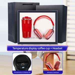 Personalizado de alta calidad promocional <span class=keywords><strong>comercial</strong></span> <span class=keywords><strong>trabajo</strong></span> regalo al por mayor taza de café auriculares recuerdo regalo corporativo para negocios regalo conjunto - Product Image 6