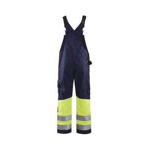 BLAKLADER - 266218008933D108 Babero Hi-Vis general Azul marino/Amarillo-EAN 7330509727355 ROPA DE TRABAJO DE LA HI-VIS - Product Image 2