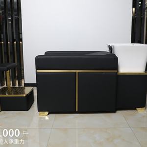Factory Direct Sales of New Semi-lying Shampoo Bed Luxury <b>Hair</b> Salon Special Shampoo Bed High-end Thai Style - Product Image 5