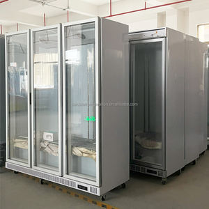 Réfrigérateur multifonctionnel à refroidissement par air, 3 portes, commande numérique, conservation de la fraîcheur, vitrine de boissons, présentoir en magasins d'alimentation - Product Image 1