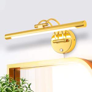 Lampe murale LED d'intérieur au design moderne 2026, éclairage de salle de bain réglable, classé IP44, pour hôtel, art mural - Product Image 5