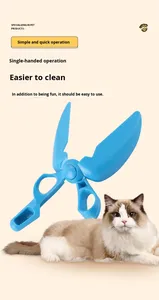 Directo de fábrica, pala para caca de mascota ecológica, simples para bolsas caca de perro, conveniente pala de plástico pequeña para heces de perro para limpieza verde - Product Image 4