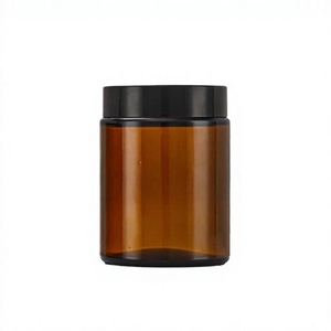 Ambar Color Custom Eye Cream <b>Glass</b> <b>Jars</b> 5g-50g <b>with</b> Aluminum <b>Lid</b> in Stock/ - Product Image 4