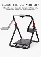 Support de volant de simulation de course PXN A9 pour volants de jeu G27 G29 PS4 G25 T300RS T80