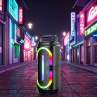 Speaker Kolom Portabel Bertenaga dengan USB untuk Pencahayaan LED RGB, Mikrofon Terintegrasi, Output 5W - Sistem Suara Generasi Baru