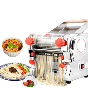 Premium Quality Electric Pasta Maker with Safety Guard Stainless Steel Dough Roller <b>Machine</b> - Product Image 6