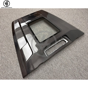 Nouveau capot avant en fibre de carbone de style Carracing IMP pour Mercedes-Benz Classe G W464 G63 G500 AMG G580 2019-2024, capot de voiture noir - Product Image 4