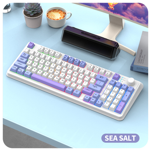 Teclado Mecânico Led Backlit Volume Botões Teclados Do Jogo Teclado mecânico do bluetooth - Product Image 2