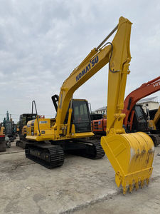 Excavatrice d'occasion KOMATSU PC130, 12 tonnes, avec godet de 0,53 m³, équipement lourd d'occasion pour le terrassement, certifié CE EPA, en stock - Product Image 1