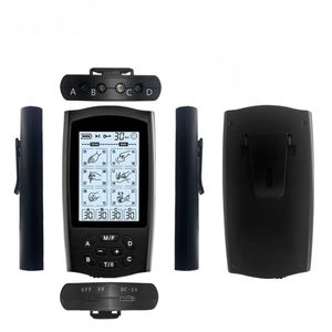 Langlebiger 24-Modus 4-Kanal Tragbarer TENS-Therapie EMS-Massagegerät für Schulter und Nacken mit Hintergrundbeleuchteter LED-Anzeige zur Schmerzlinderung für den Heimgebrauch - Product Image 4
