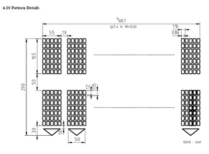 2x20 With 5x7 <strong>Dot</strong> <strong>matrix</strong> 20L203DA12 20LD203DA14U VFD DISPLAY SCREEN - Product Image 3