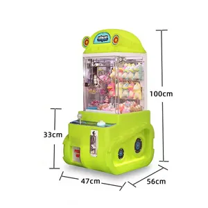 Máquina de juego de regalo que funciona con monedas, juguete de peluche, premio, Arcade, Mini máquina expendedora de garras de grúa