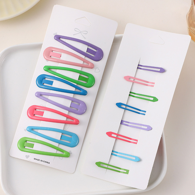 Clip grande en forma de lágrima, 6*1,5 cm, 18,8 g