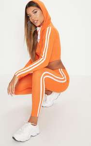 Dernière conception 2023 Vêtements de sport pour femmes Poly Spandex Orange Survêtement Sexy Jogging Suit Toutes les couleurs - Product Image 2