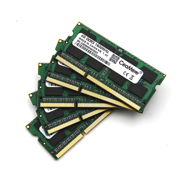 Notebook Memoria Ram Ddr3 16GB 4GB 8GB Notebook Memory Udimm 1600mhz DDR3 4GB 8GB 1600 New Dimm Rams for Laptop