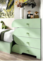 Poignées de meuble rondes en laiton massif couleur Morandi, sensation peau, vert, pour tiroirs - Grande Vente