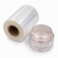 Film rétractable POF personnalisé avec logo, recyclable, alimentaire, livraison rapide, fournisseur en gros pour l'emballage de palettes de maquillage