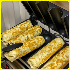 Machine à griller commerciale pour poulet, 5 enveloppes, barbecue, burrito, machine à cuire les burritos, machine à cuire les burritos au poulet antiadhésive commerciale - Product Image 5